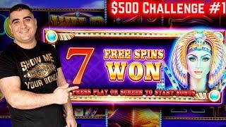 $500 Challenge To Win On Slots ! Max Bet Bonuses
