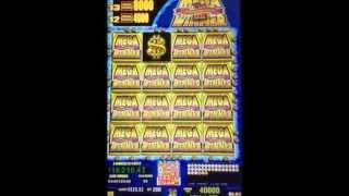 Mega Winner II- Bally, NICE WIN! slot machine hit line.
