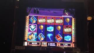 Wizard of Oz Slot Machine Bonus - Flying Monkey Bonus - Big Win!!!