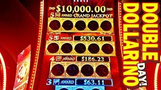 DOUBLE $100 DOLLARINOS ON THE NEW GAME OF THRONES SLOT MACHINE!!! - Las Vegas Casino Slot Bonus