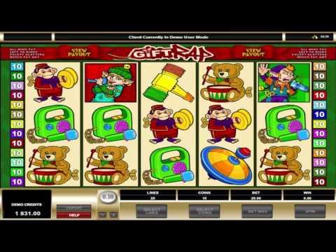 Free Gift Rap slot machine by Microgaming gameplay ★ SlotsUp