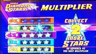 ++NEW Double Diamond Stars Class II slot machine, live play & bonus