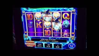 Live play, Ice Wizard slot machine BUSTED by SECURITY!!!!!!! Ainsworth