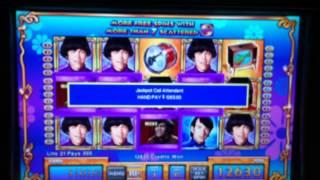 Monkees Slot Machine Line Hit Jackpot Hand Pay!!