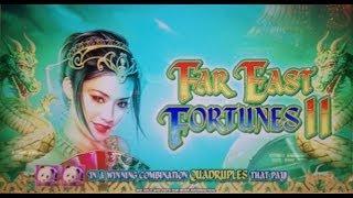 WMS Gaming - Far East Fortunes II Slot Bonus&Line Hit WINS