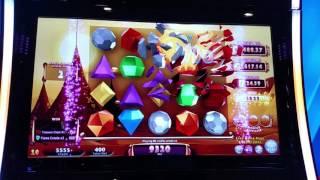 "Incredible Win"  Bejeweled 3D slot machine  Free Spin bonus $4 Bet