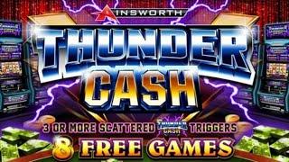 Mrs Jack Battles With Thunder Cash Slot Machine!!!