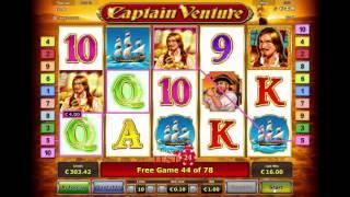 MEGA BIG WIN on Captain Venture Slot - 1€ BET!