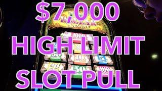 •HUGE $7,000 HIGH LIMIT Slot Play • FULL 40 Minute Video! - HAND PAYS at Cosmo in Vegas