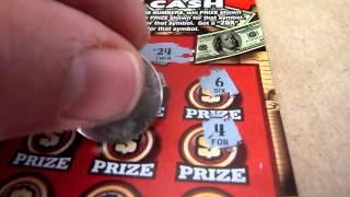 $5 Lottery Ticket - 25X the Cash - Illinois Instant Scratch Off Lottery Ticket Scratchcard