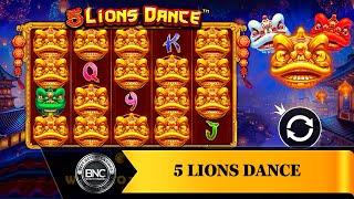 5 Lions Dance slot by Pragmatic Play