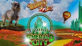 Wizard of Oz Road to Emerald City Slot - NICE WIN - Slot Machine Bonus
