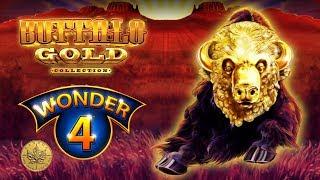 Buffalo Gold  Wonder 4 Edition - nice run - Slot Machine Bonus