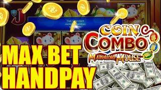 High Limit Coin Combo Hits a Max Bet Jackpot on Marvelous Mouse!