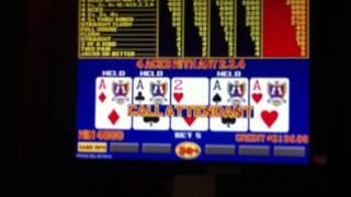4 Aces With A 2 Triple Double Bonus Poker $2,000