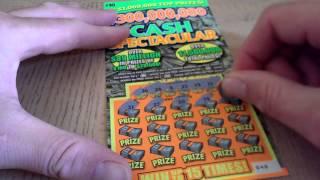 $300 MILLION Cash Spectacular Scratch Off Winner! Airport Lottery Found Money Scratch Off Winner,