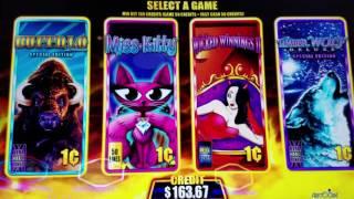 Wicked Winnings II  Slot Machine Bonus &  Miss Kitty Gold Slot Machine Bonus