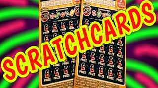 SCRATCHCARD GAME..XMAS MILLIONS..CASH BOLT..LUCKY LINES.Etc