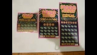 NEW "FRENZY" Instant Lottery Tickets - all 3 denominations