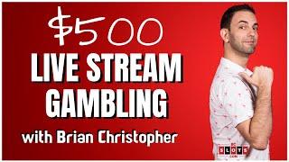 • LIVE $500 Starter Session at Casino, $1000 to follow! • BCSlots