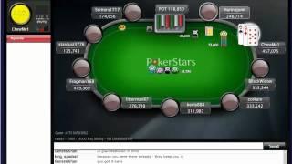 PokerSchoolOnline Live Training Video: "1 $5.50 1 k cap final table" (28/02/2012) ChewMe