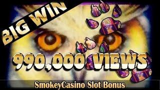 TIMBERWOLF Slot Machine BIG WIN ~ 990,000 Views