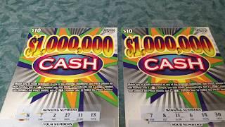 $1,000,000 CASH - Instant Lottery Scratchcard Tickets