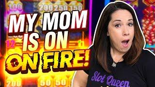 MOM GETS THE MEGA FEATURE AND IS ON FIRE ⋆ Slots ⋆