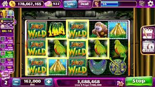 JUNGLE WILD Video Slot Casino Game with a "BIG WIN" FREE SPIN  BONUS