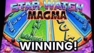 KONAMI * STAR WATCH MAGMA SLOT * FEATURES AND WINNING PROGRESSIVES!