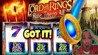 • LORD OF THE RINGS SLOT•BONUS 3X 2X MULTIPLIERS• CASINO GAMBLING!