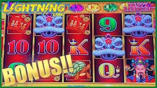 HIGH LIMIT Lightning Link Happy Lantern ⋆ Slots ⋆️$25 Bonus Round Slot Machine Casino