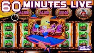 • 60 MINUTES LIVE • ALICE & THE ENCHANTED MIRROR • SLOT MUSEUM
