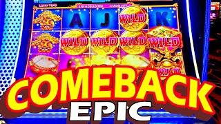 I GAMBLED TOO MUCH BUT GOT AWAY WITH IT!!! - New Las Vegas Casino Slot Machine Big Win Epic Comeback