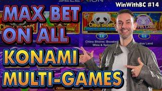MAX BET CHALLENGE on EVERY KONAMI SLOT MACHINE ⋆ Slots ⋆ Live Casino Pittsburgh #ad