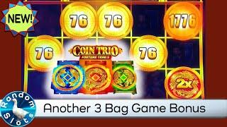 New⋆ Slots ⋆️Coin Trio Fortune Trails Slot Machine Bonus