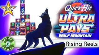 •️ New - Quick Hit Ultra Pays Wolf Mountain slot machine, Bonus