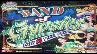 Konami - Band of Gypsies Slot Line Hit