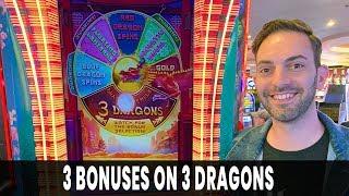 • 3 Dragons Slot SLAYS • 3 Fiery Bonuses for the Win at Plaza Casino #AD