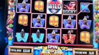 Rocky Fruit Machine Feature - Barcrest £500 Jackpot B3 Slot