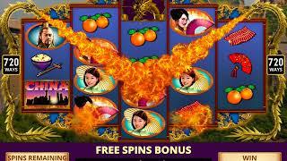 FORBIDDEN FORTUNE Video Slot Casino Game with a LUCKY DRAGON FREE SPIN BONUS