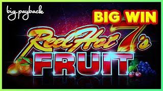 Reel Hot 7's Fruit Slot - BIG WIN BONUS!