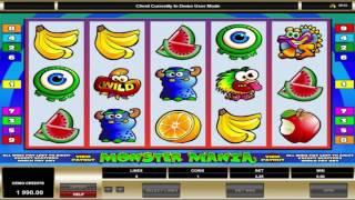 Free Monster Mania Slot by Microgaming Video Preview | HEX
