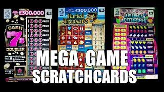 MEGA SCRATCHCARD GAME..£75M SPECTACULAR "CASH 7s"LION SHARE DOUBLER
