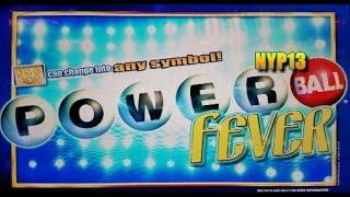 WMS - Powerball Fever Slot Bonus NICE WIN