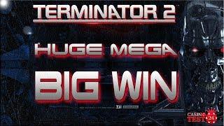 HUGE MEGA BIG WIN on Terminator 2 - HOT MODE - Microgaming Slot - 4,80€ BET!