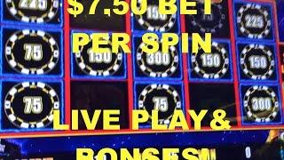 ALL 4 TITLES!! LIVE PLAY on Lightning Link Slot Machines Big Wins and Bonuses!!!