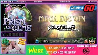 INSANE WIN FROM PRISM OF GEMS SLOT!!