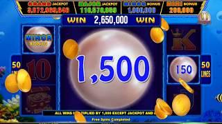 MAGIC PEARL Video Slot Casino Game with a MAGIC PEARL FREE SPIN BONUS