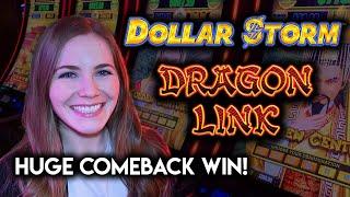 HUGE WIN!! What A COMEBACK! Dragon Link Slot Machine!!